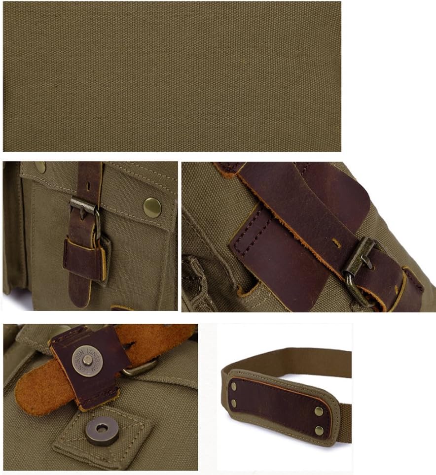 Bolsa RetroCarry – Bolsa de Hombro de Lona Vintage para Laptops Bowlift