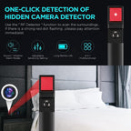 Hidden Camera Detector (Military Grade, with built-in RF and GPS Tracking Detection)