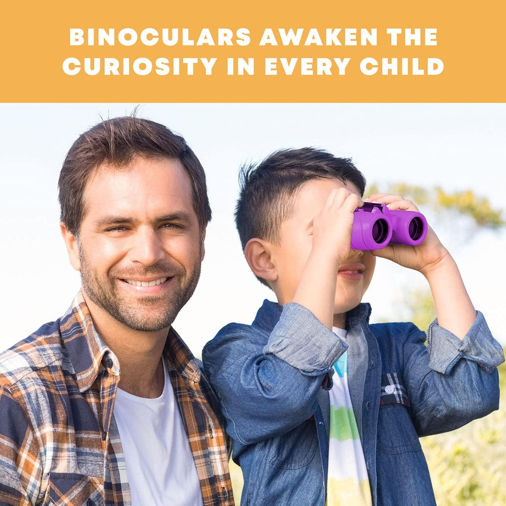 Prismáticos para Niños Aventura al Aire Libre Ligero