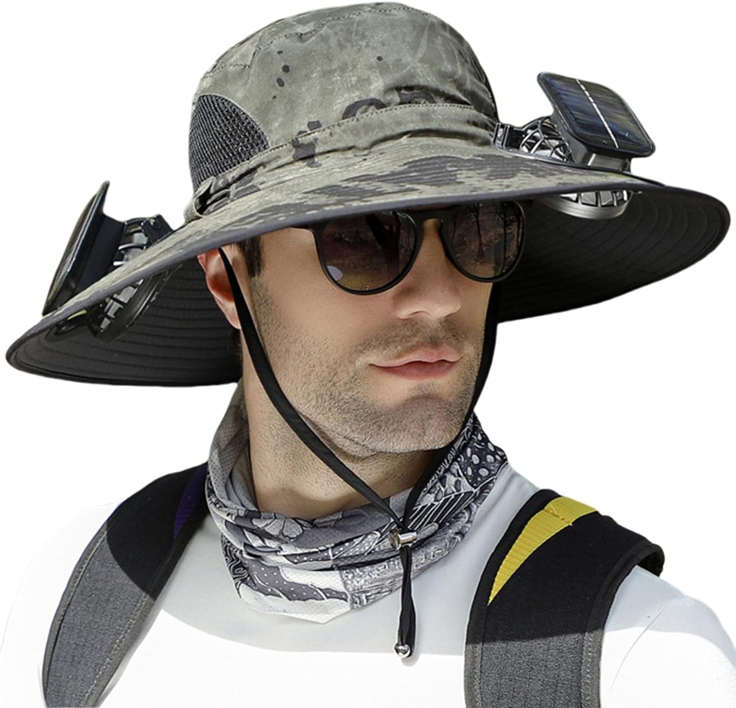 Sombrero Ventilador Solar