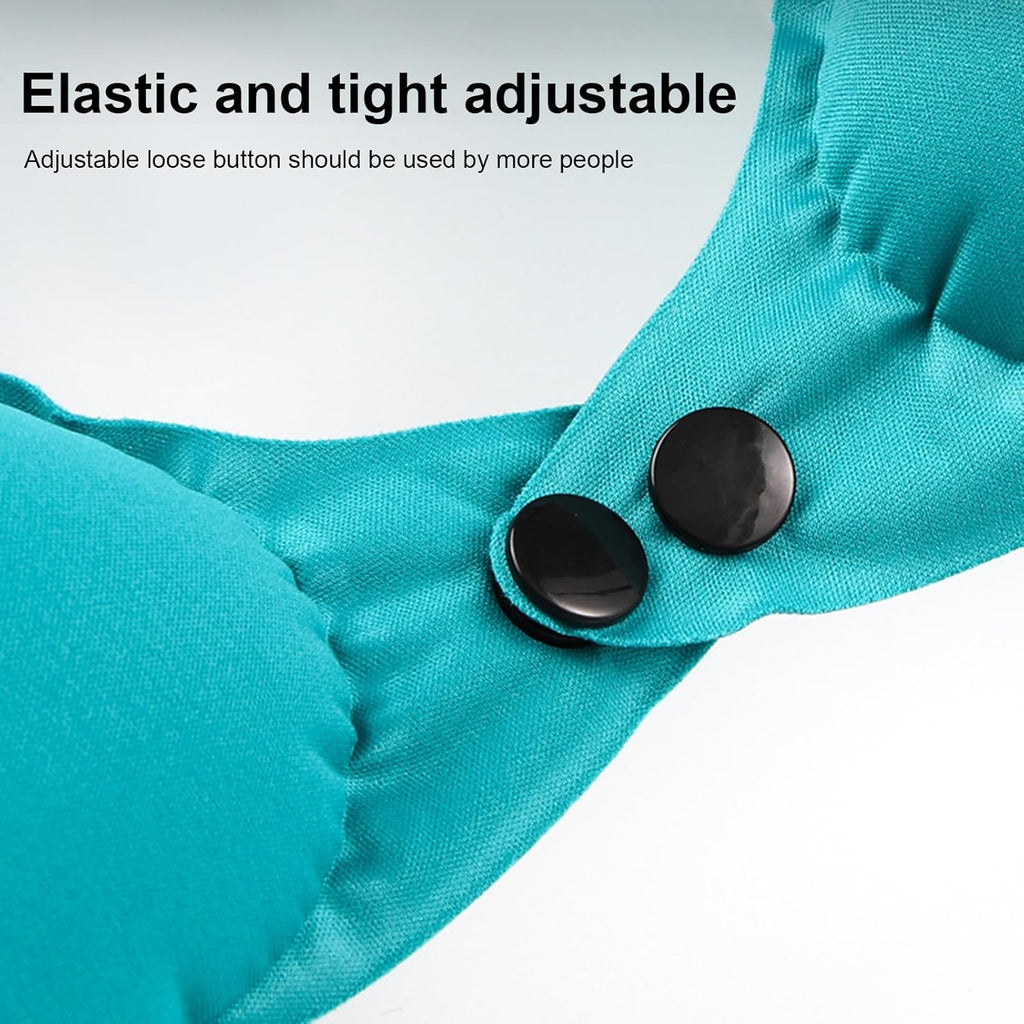 AirComfort™ – Almohada de viaje y cuello inflable impermeable