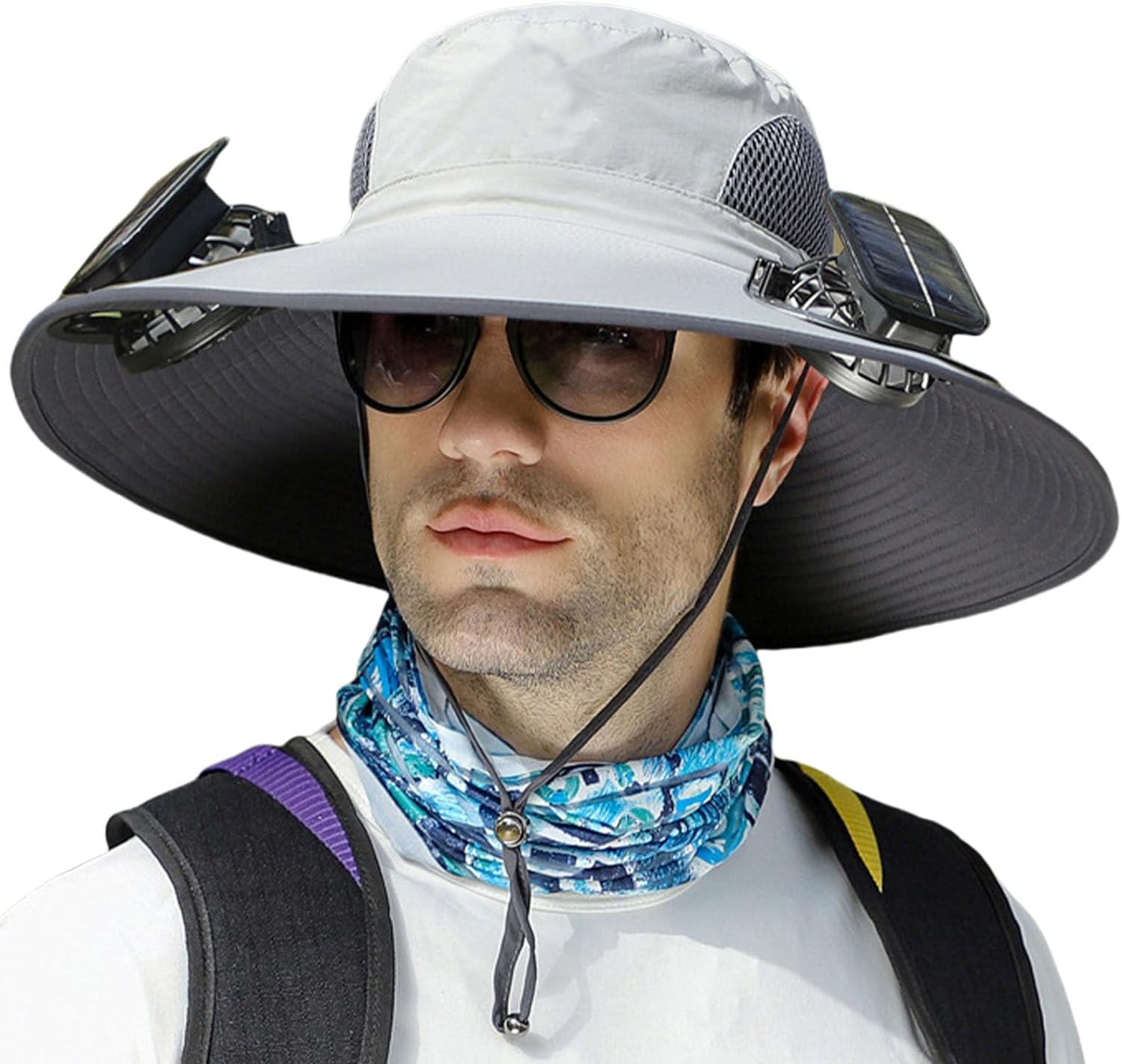 Sombrero Ventilador Solar