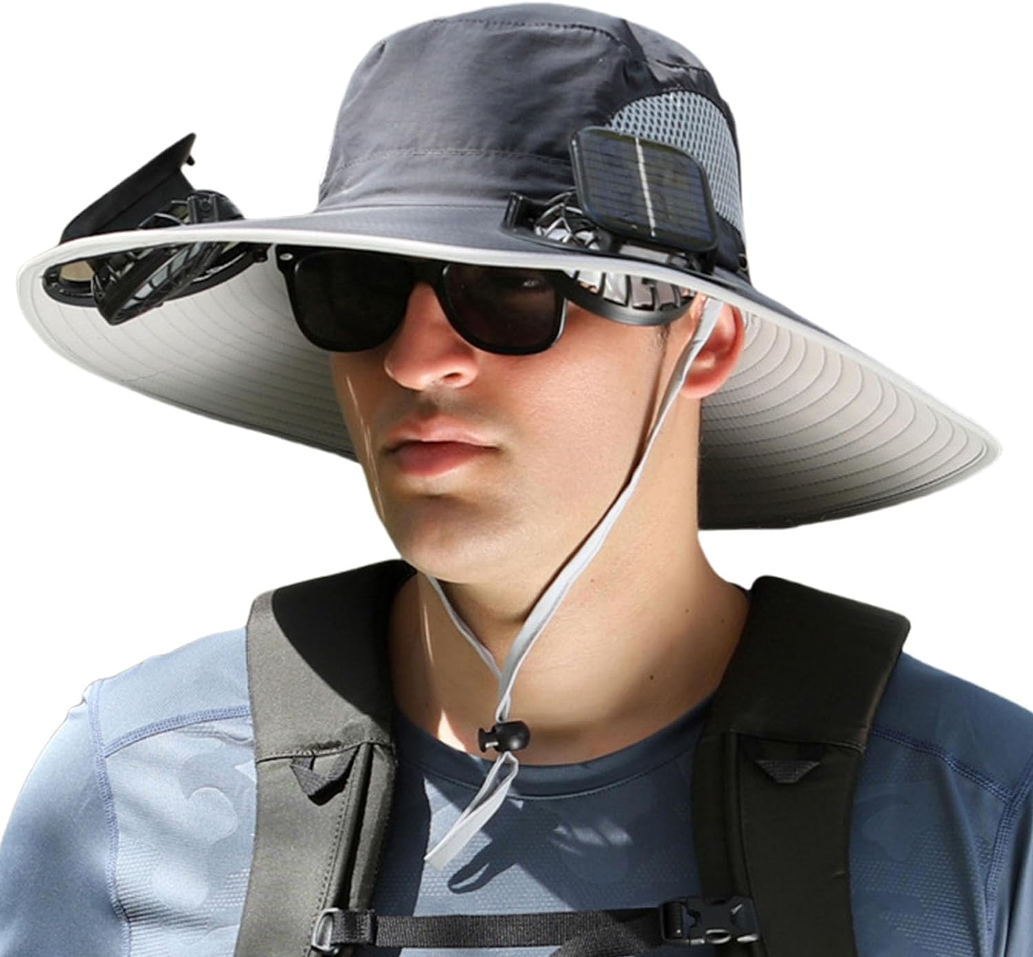 Sombrero Ventilador Solar