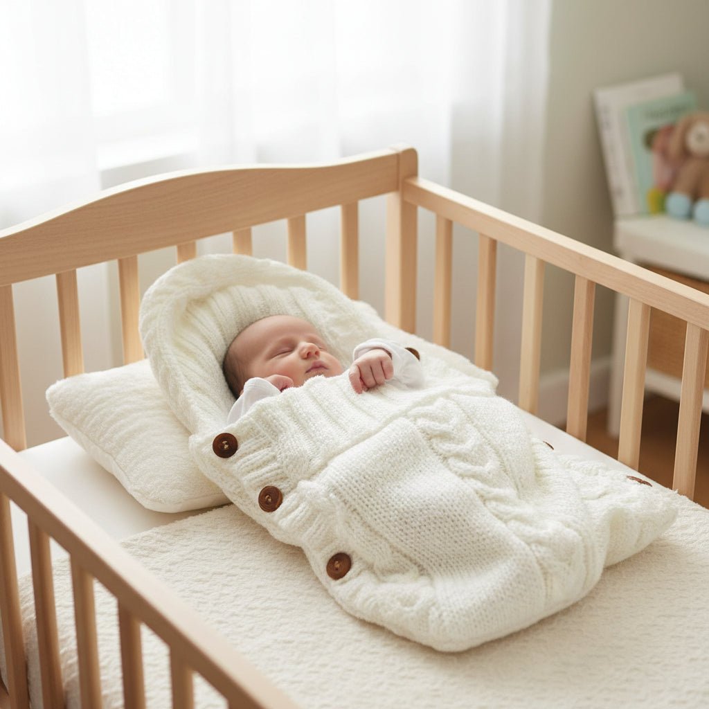 HUGNEST Baby Wrap – Manta suave para bebés que brinda seguridad desde el primer momento
