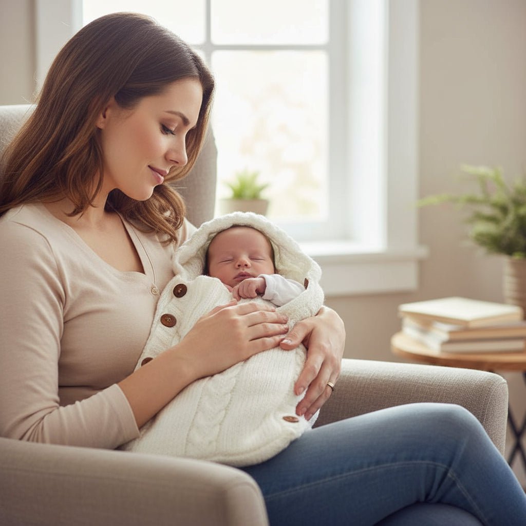 HUGNEST Baby Wrap – Manta suave para bebés que brinda seguridad desde el primer momento