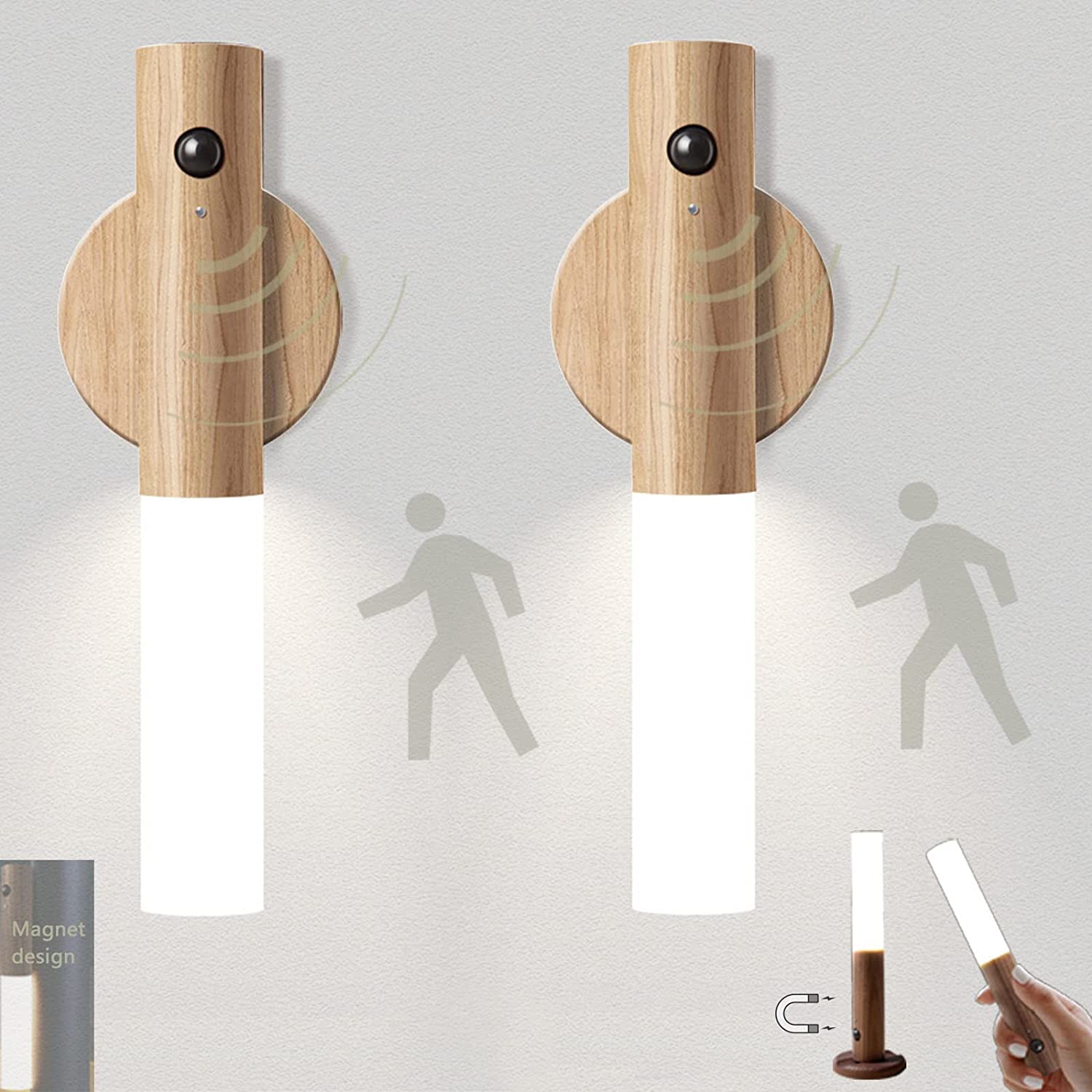 Woodlamp - Luz ambiental sin conexión eléctrica | 50% DESCUENTO