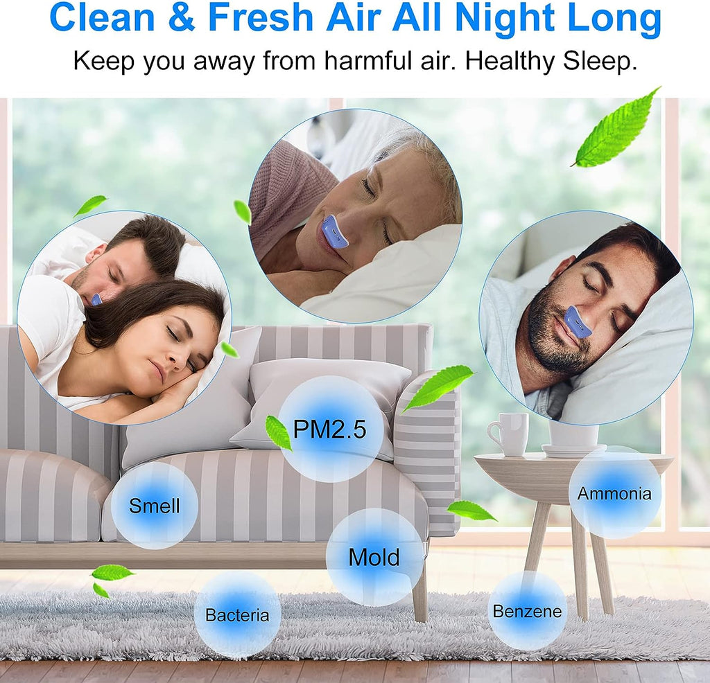 Dispositivo Micro CPAP para apnea del sueño y anti-ronquidos - Alternativa a CPAP