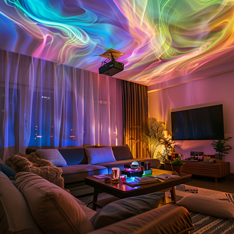 Proyector de espectáculo de luces mágico – Encantador efecto de cielo estrellado colorido