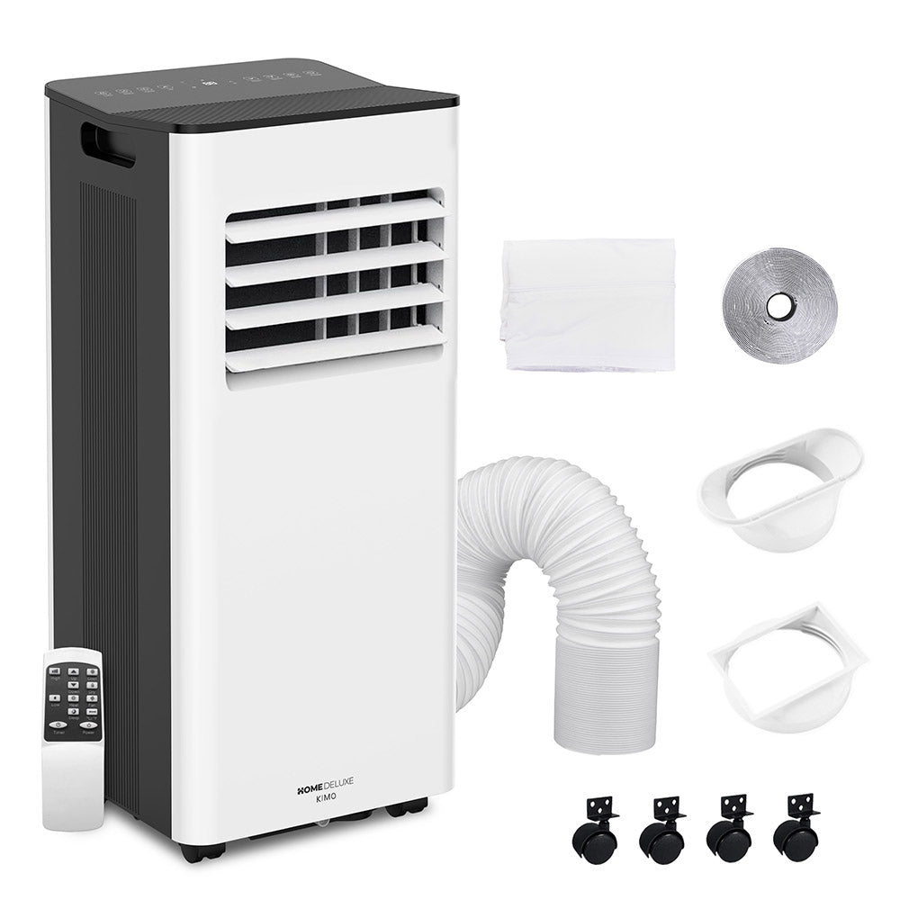 Kimo 9000 Btu Aire Acondicionado Portátil – Blanco/Negro