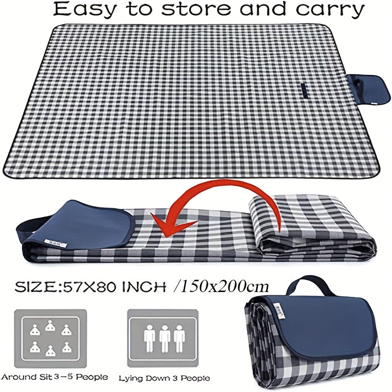 Manta de Picnic Impermeable Extra Grande | Alfombrilla Exterior Plegable
