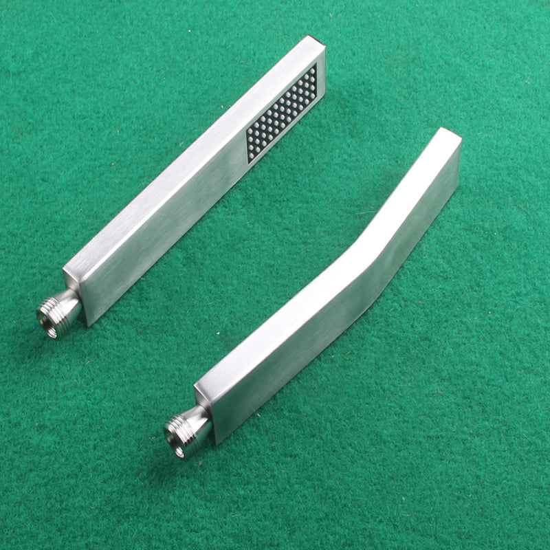 Cabezal de Ducha Rectangular Simple de Acero Inoxidable 304