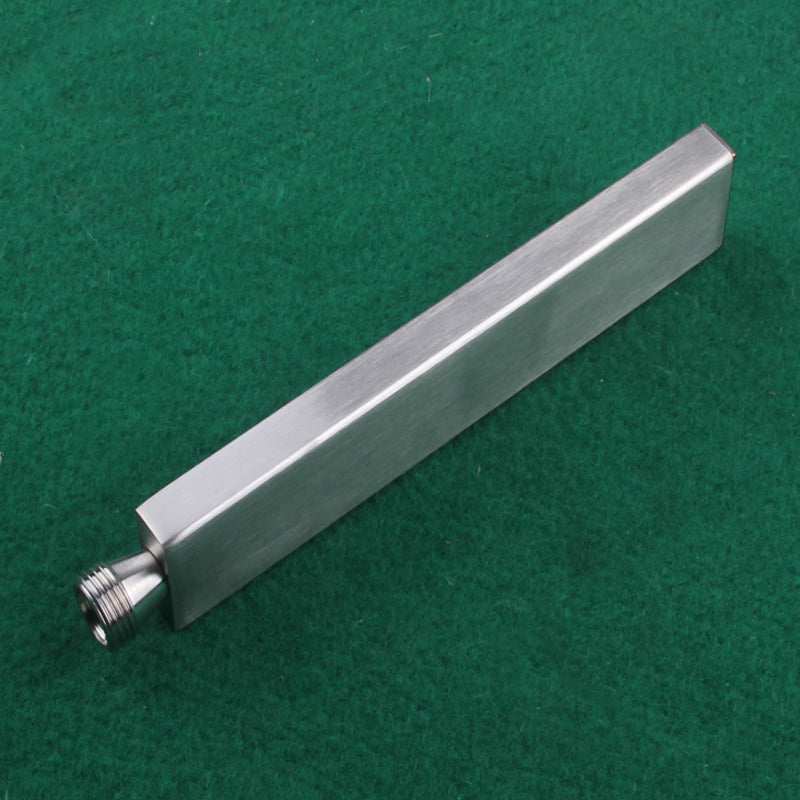 Cabezal de Ducha Rectangular Simple de Acero Inoxidable 304