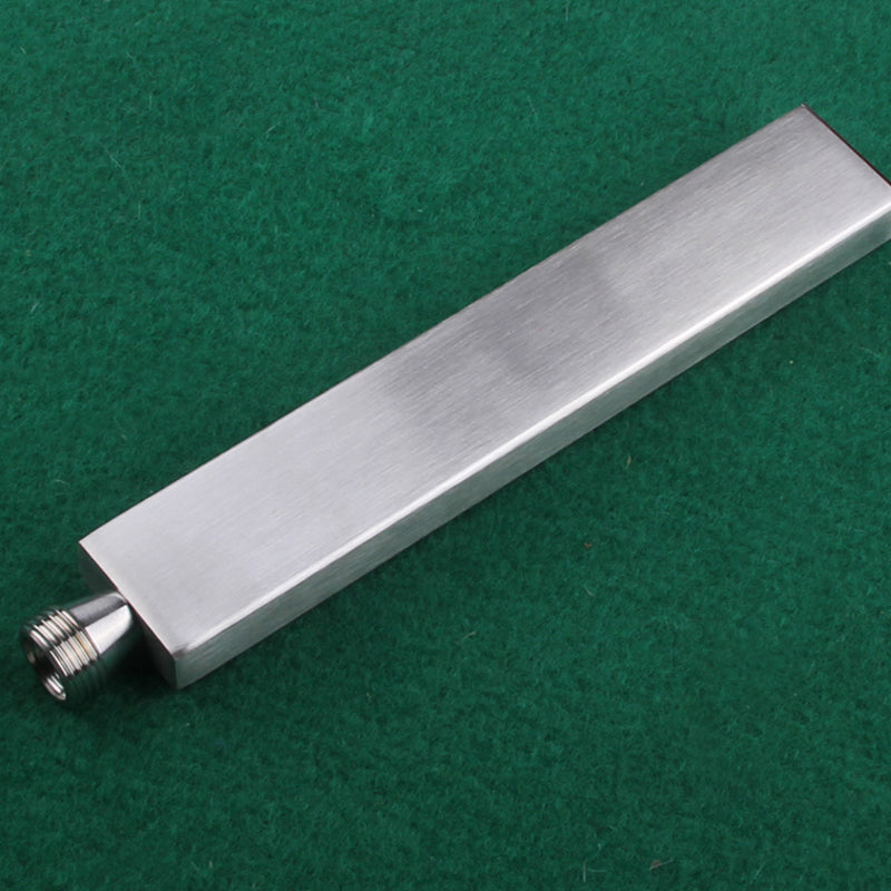 Cabezal de Ducha Rectangular Simple de Acero Inoxidable 304