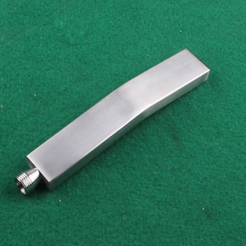 Cabezal de Ducha Rectangular Simple de Acero Inoxidable 304