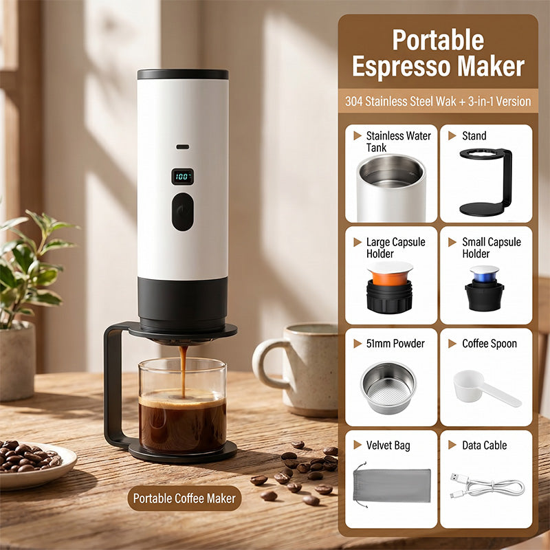 EspressoPod — Energía instantánea, en cualquier lugar