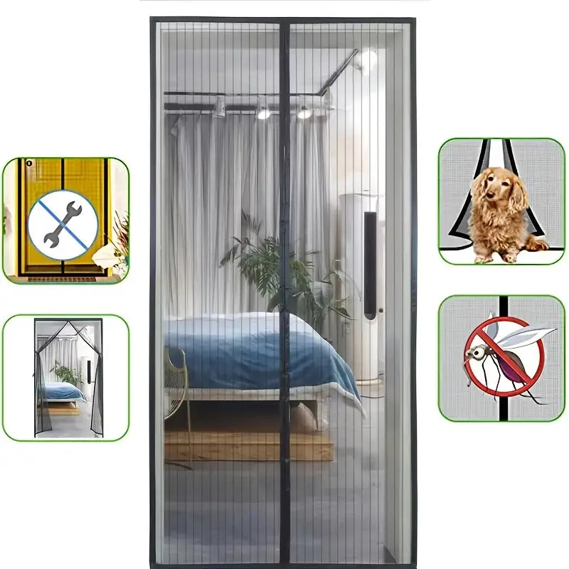 BugGuard | Puerta de mosquitera magnética