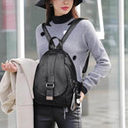 Mochila de piel para mujeres