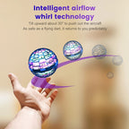 Skanto | Flynova Pro Flyball Spinner Drone Helicopter Controlado por Mano Mini-UFO Giratorio de 360 Grados con Luces Regalos para Niños