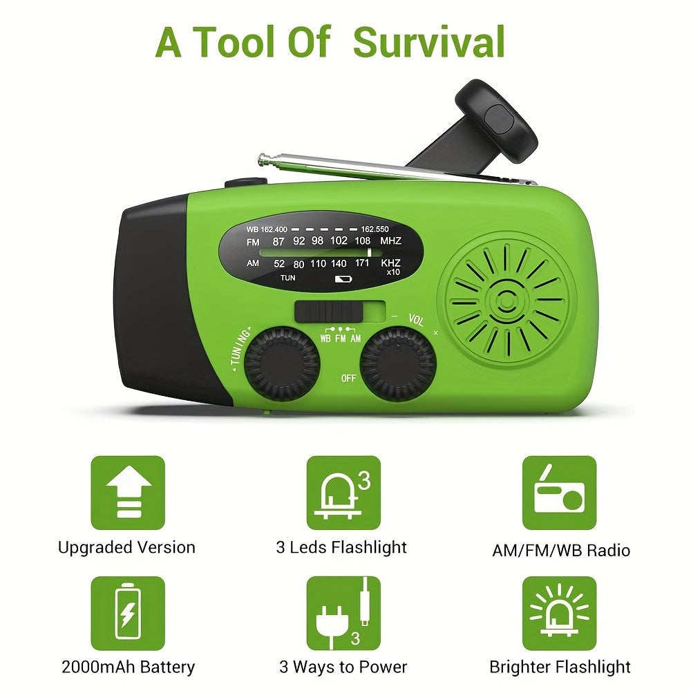 Radio de Emergencia Compacta Survivor - Práctica y potente en situaciones de emergencia