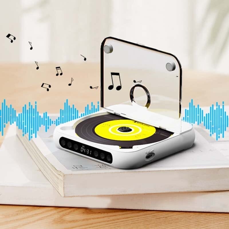Noxord | Reproductor de CD portátil compatible con Bluetooth