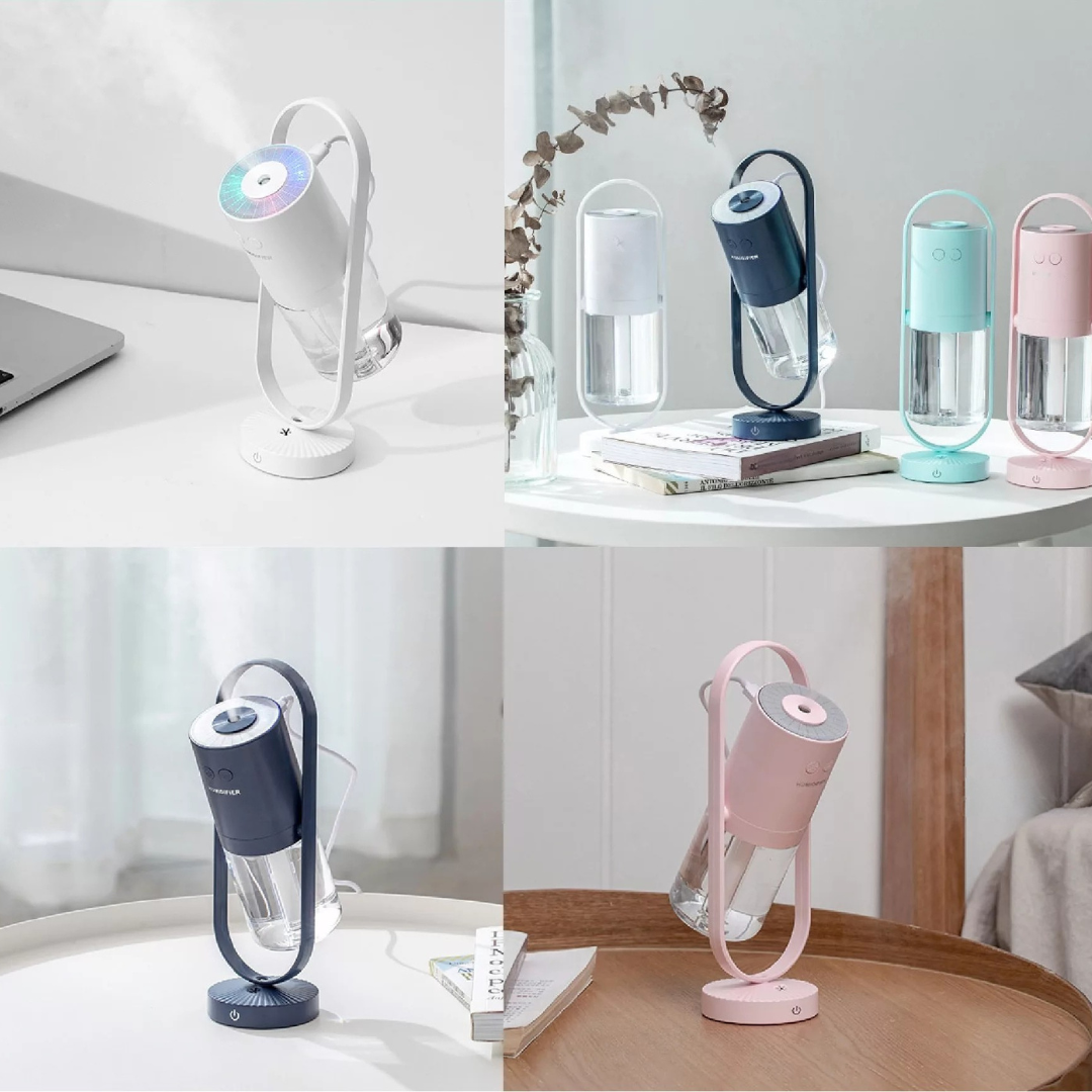Purificador de Aire Humidificador de Niebla Fría LED