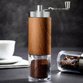 BrewMate - Molinillo de café manual portátil con mango plegable para café fresco en cualquier lugar