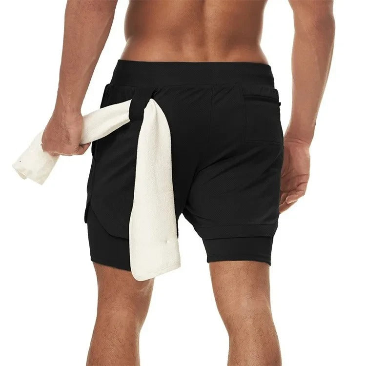 Pantalones Cortos Deportivos Transpirables FlexStride para Hombre