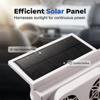 Ventilador Solar para Auto — Comodidad de Enfriamiento Instantáneo