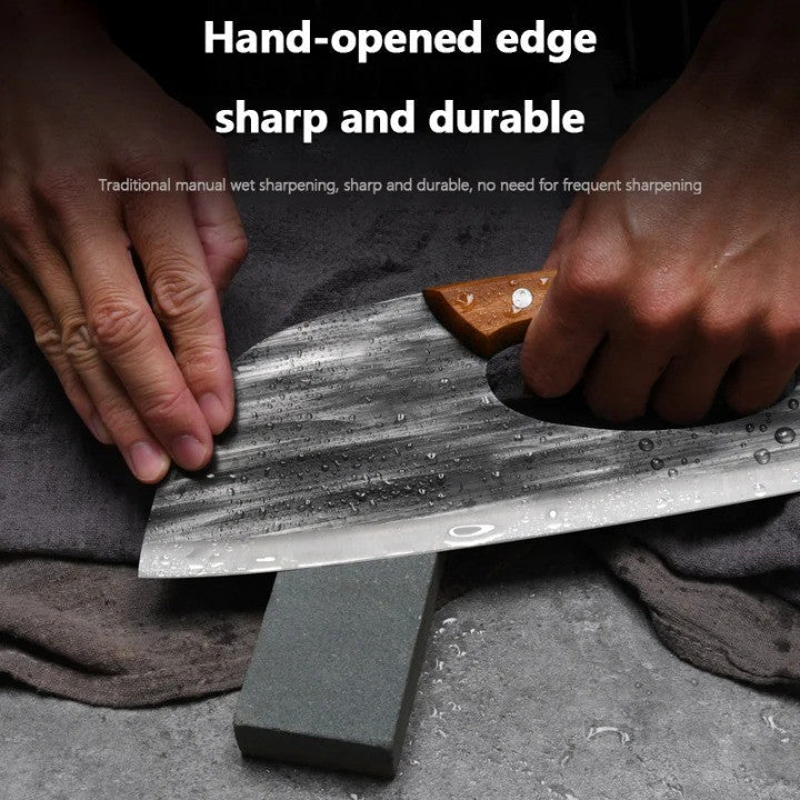 Cuchillo de Cocina Forjado en Acero Supremo de Precisión