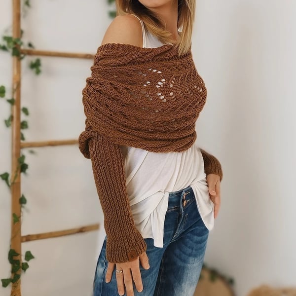 Reinhilde™ Chal – Chal de Mangas Dobles