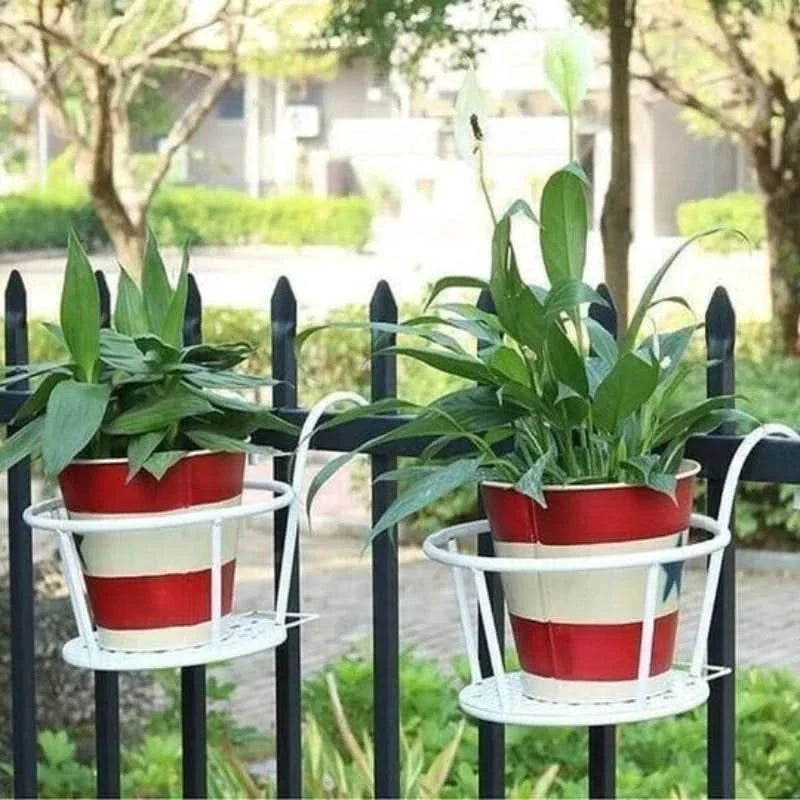Soporte suspendido para macetas