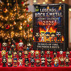 Calendario de Adviento Leyendas del Rock 2026