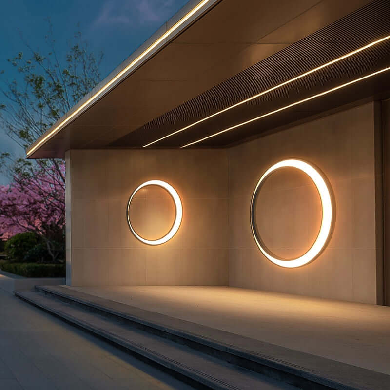 Luz de Pared LED Exterior, Impermeable IP65, 30-80cm