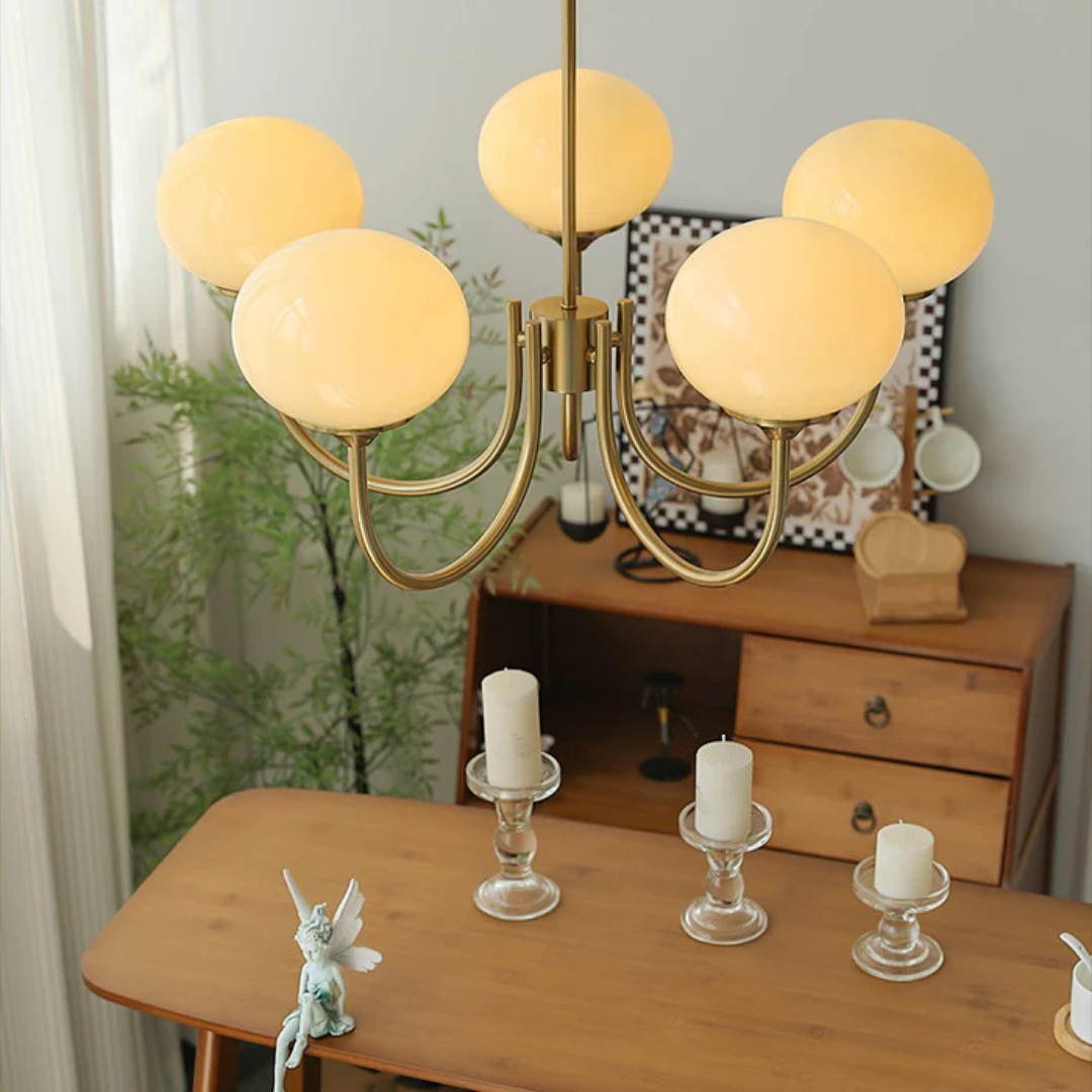 Aris | Lámpara colgante de diseño con candelabro