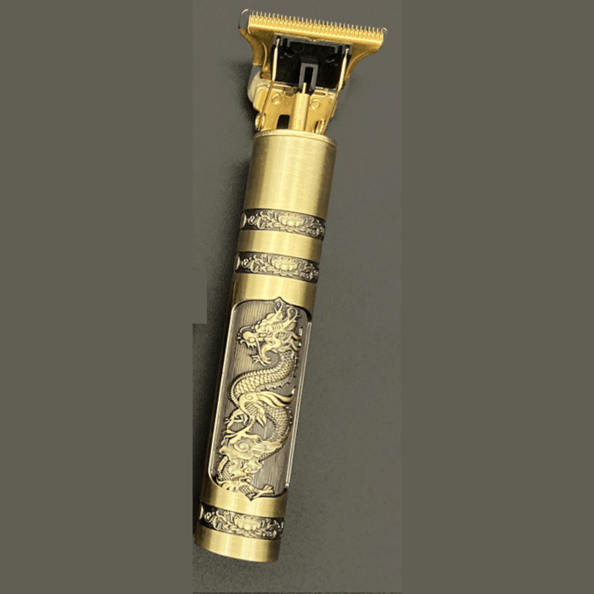 SKULLTRIM – Tondeuse à barbe vintage avec batterie et coupe précise pour barbe et cheveux