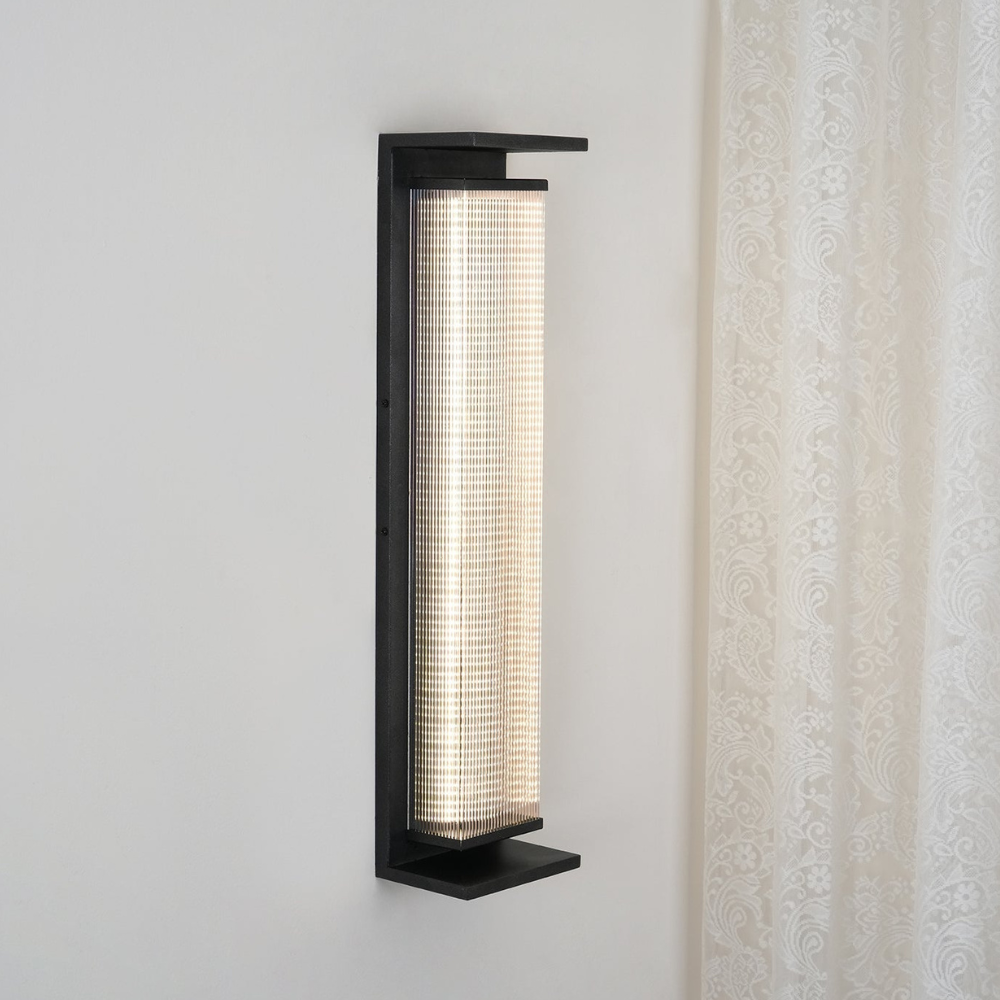 Luz de Pared Moderna para Exteriores | Aplique de Pared LED de Acero Inoxidable Impermeable para Iluminación de Patio y Porche