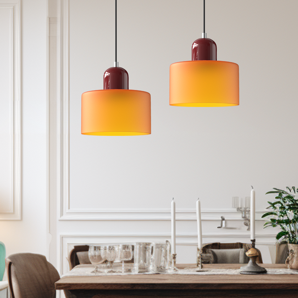 Bauhaus | Lámpara Colgante Creativa de Vidrio