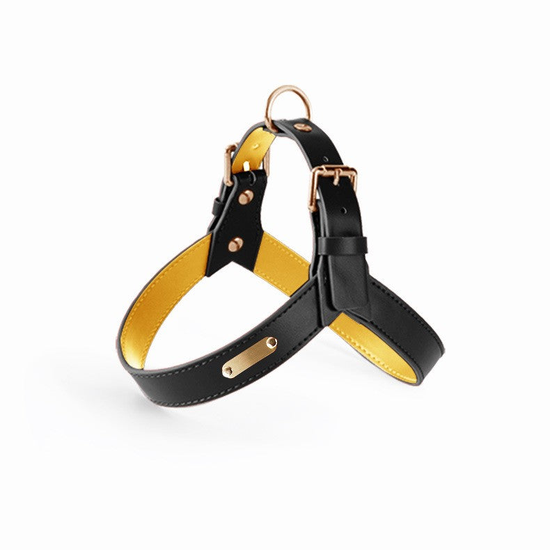 HONDENHUG - Arnés de Cuero Impermeable para Perros | Comodidad y Estilo para Cada Perro