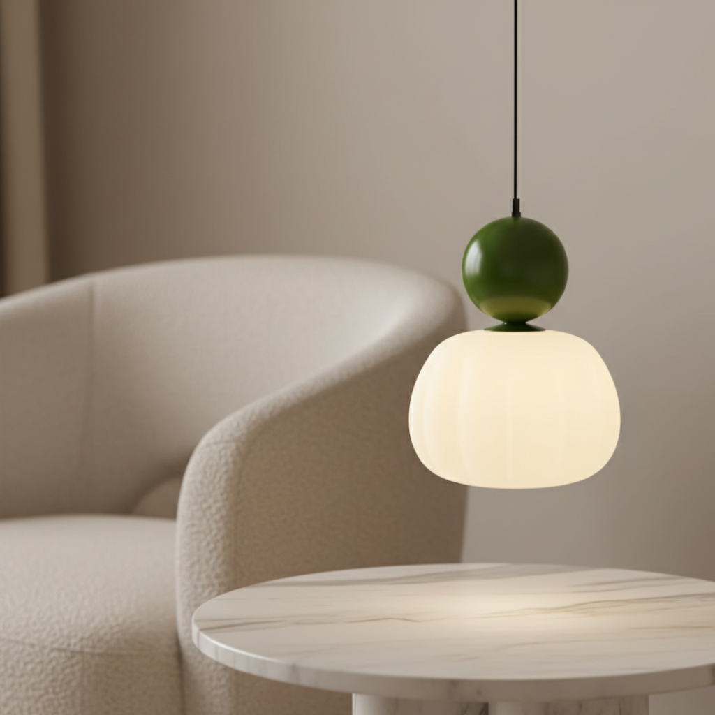 Colección Opaline | Iluminación Colgante de Cocina con Diseño Juguetón para Interiores Modernos