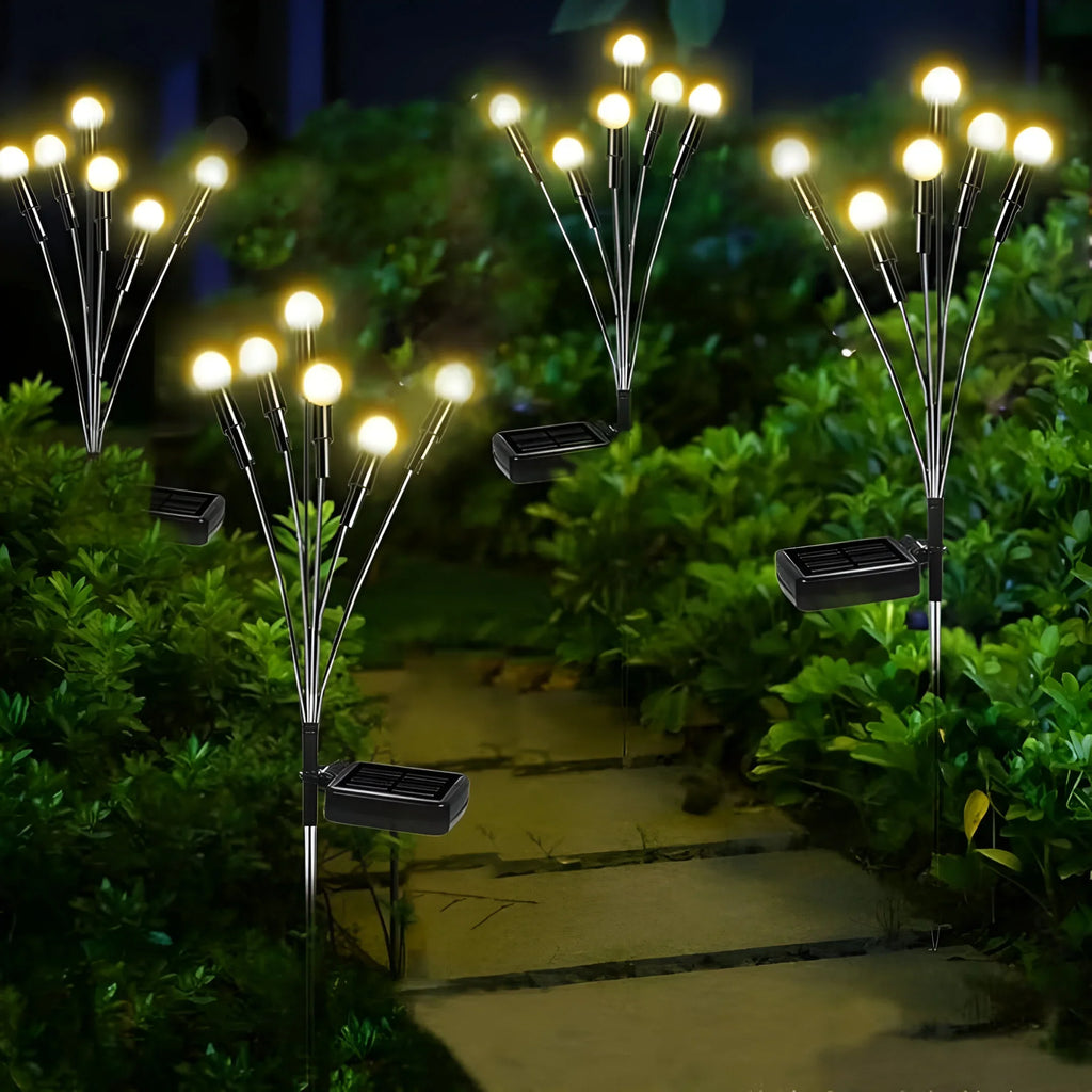 GlowWave – Luces de Jardín Solar oscilantes