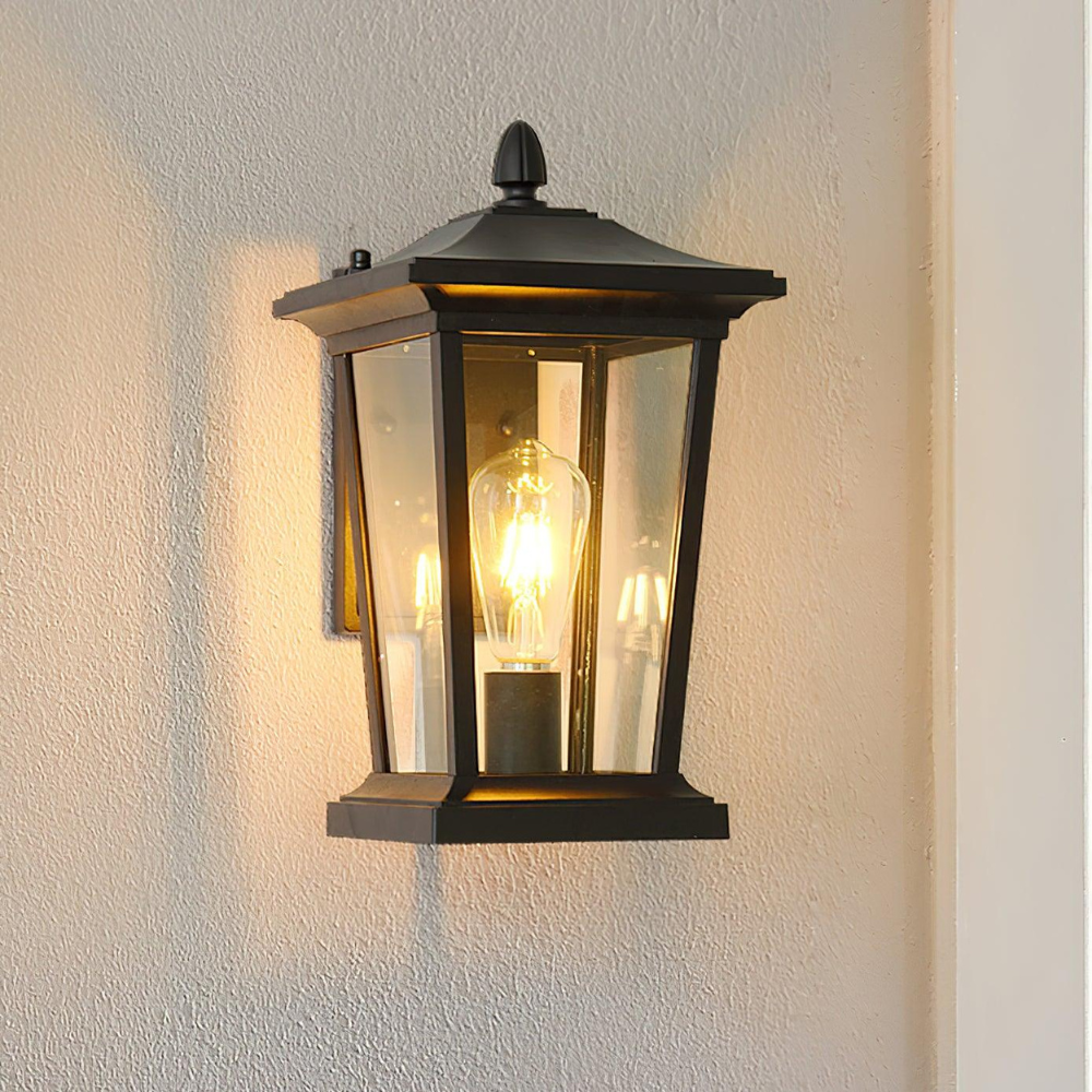 Luz de Pared Exterior Industrial - Aplique LED de Aluminio Impermeable para Patio o Porche