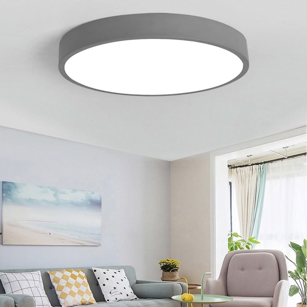 ETERNA LUXEROUND – Lámpara de techo LED redonda para espacios elegantes