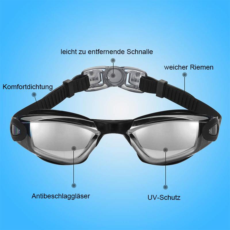 Lisslune | Gafas de natación para triatlón con protección UV y anti-vaho sin fugas