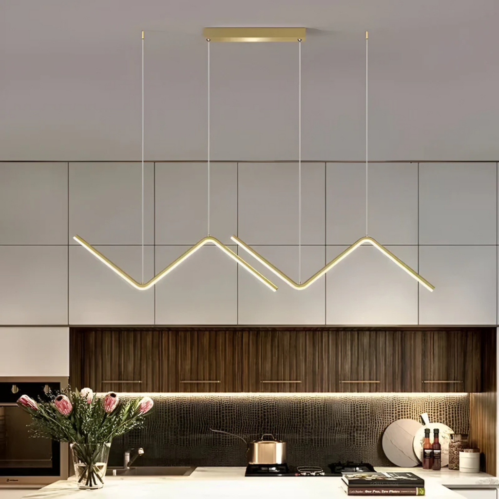 Lámpara colgante LED | Lámpara triangular para el hogar