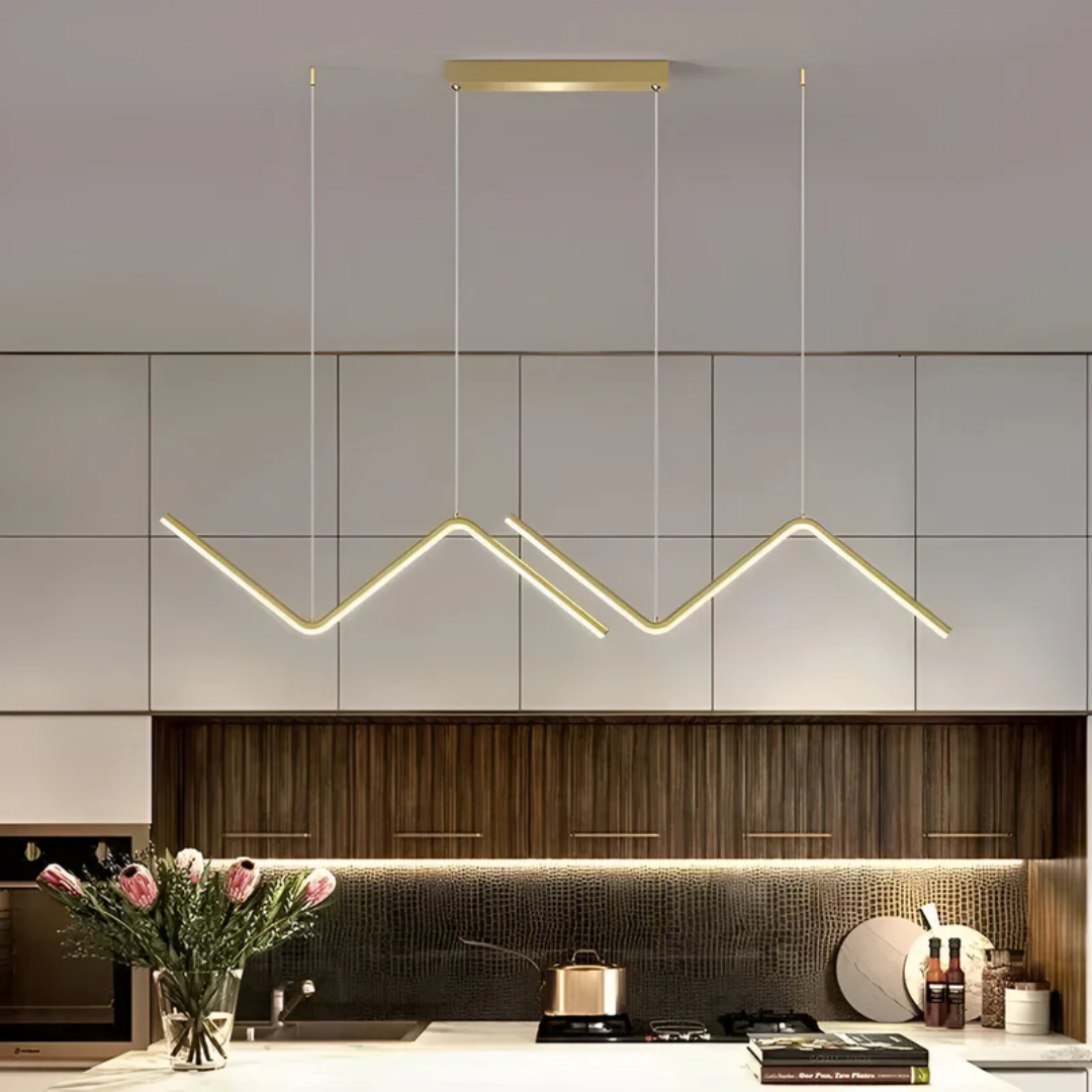 Lámpara colgante LED | Lámpara triangular para el hogar