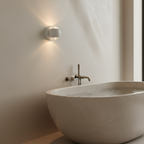 Luz de Pared Diabolo - Apliqué Escultural en Forma de Reloj de Arena con Iluminación de Doble Haz