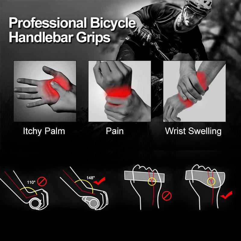 Manillares ergonómicos premium para bicicletas