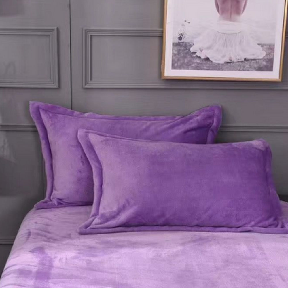 Fundas de Almohada de Forro de Felpa