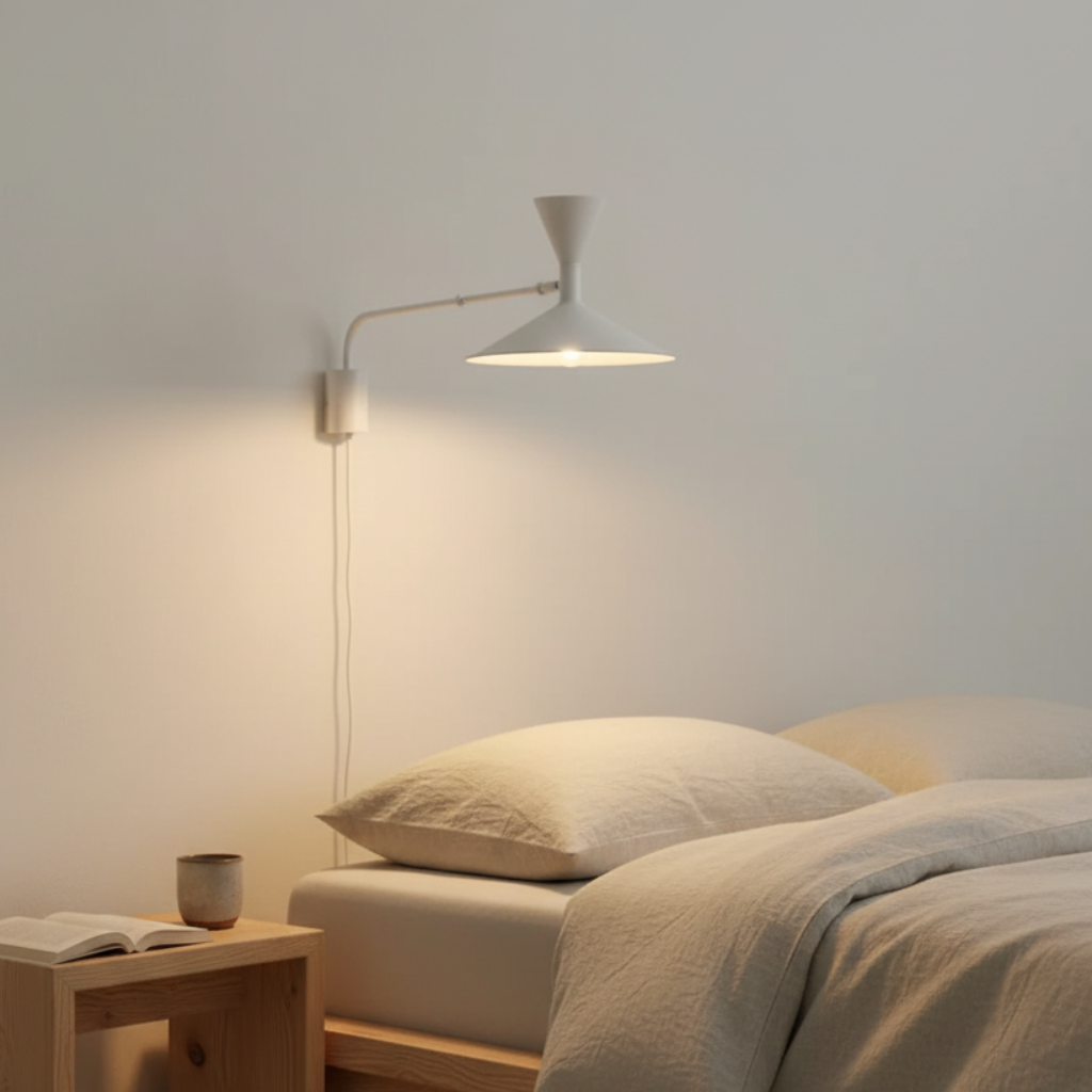 Orrin Vey - Aplique de Pared LED Minimalista con Iluminación Blanca Cálida