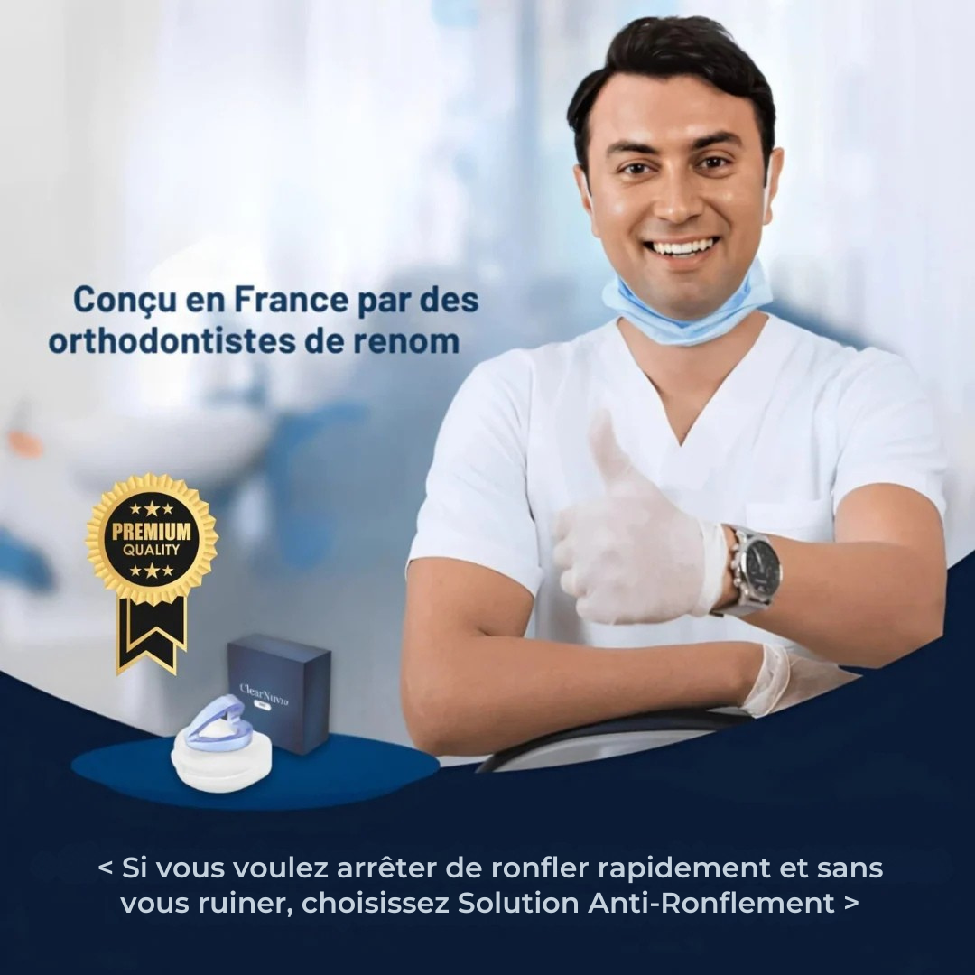 Dispositivo nasal reutilizable – Sueño silencioso desde la primera noche